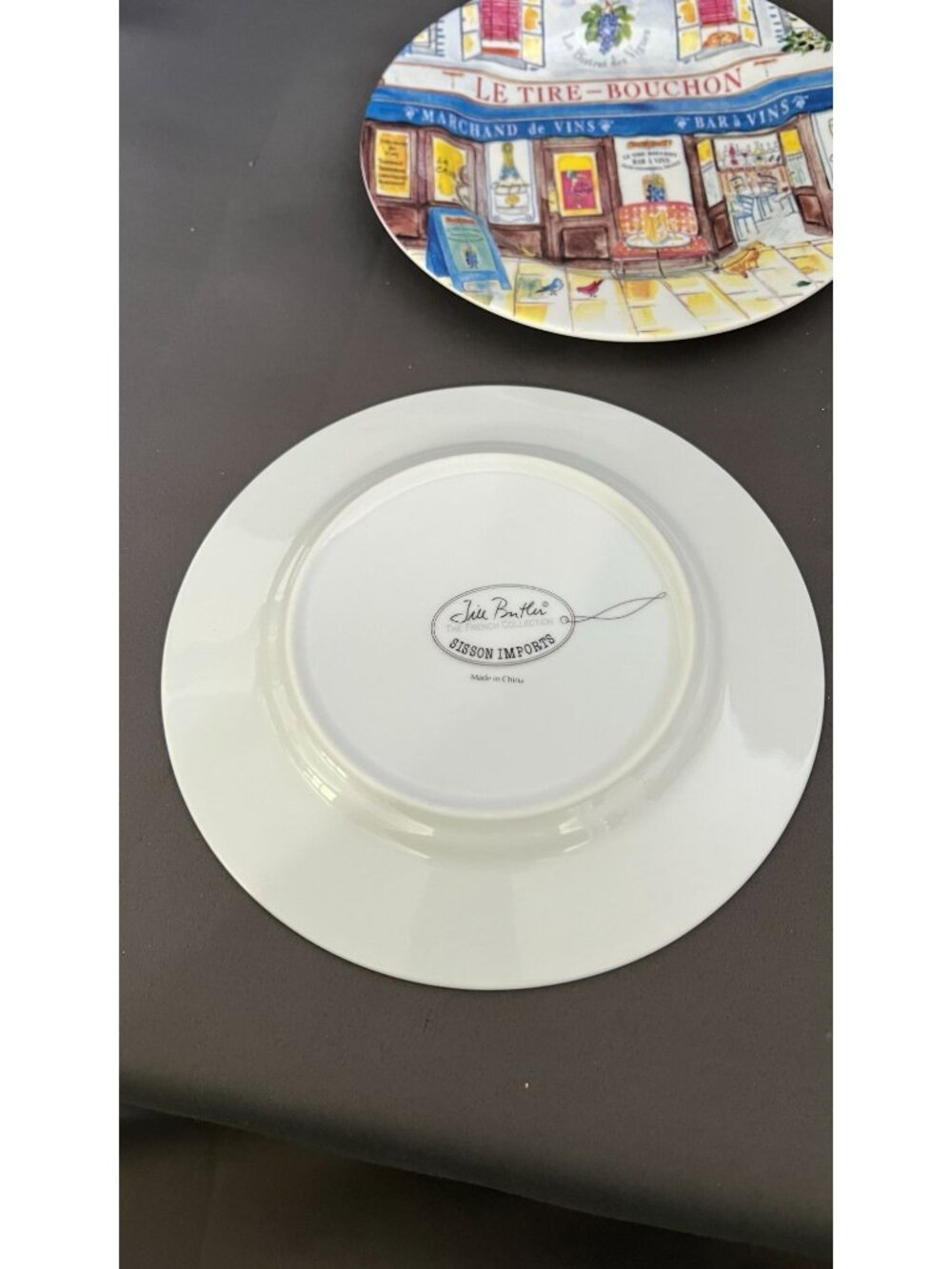 Jill Butler French Bistro Salad Plates Set Of 4 Vintage Style - Picture 5 of 5
